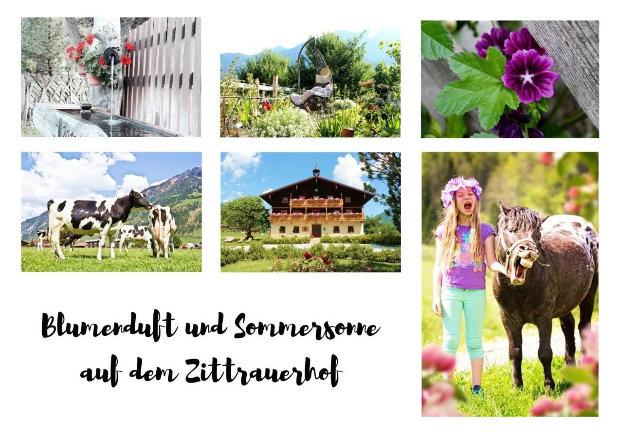 Вилла Zittrauerhof - Urlaub Am Bauernhof Gastein Бад Хофгаштайн Экстерьер фото